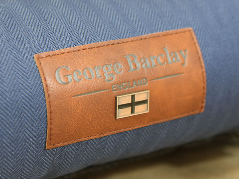 Savile Orthopaedic Walled Dog Bed - Mariner's Blue, Small