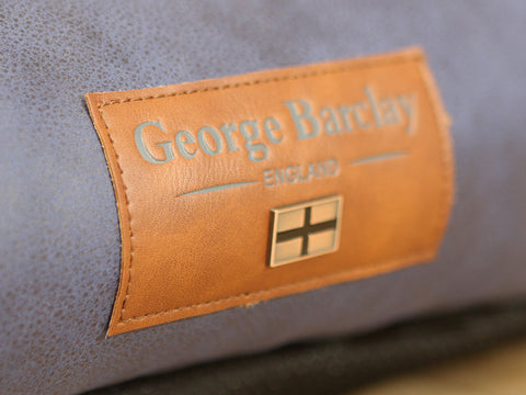 Hythe Orthopaedic Walled Dog Bed - Denim, Small