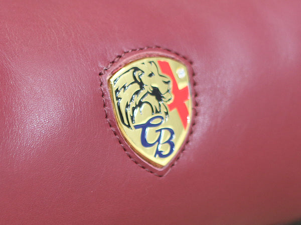 Holmsley Walled Dog Bed – Oxblood Red, Small