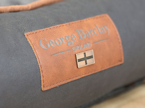 Beckley Orthopaedic Walled Dog Bed - Midnight / Dove, Small