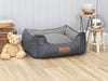 Monxton Orthopaedic Walled Dog Bed - Twilight / Ash, Small