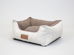Burley Orthopaedic Walled Dog Bed - Cream Fudge, Small