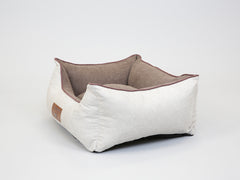 Burley Orthopaedic Walled Dog Bed - Cream Fudge, Small