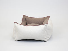 Burley Orthopaedic Walled Dog Bed - Cream Fudge, Small