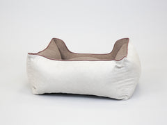 Burley Orthopaedic Walled Dog Bed - Cream Fudge, Small