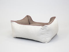 Burley Orthopaedic Walled Dog Bed - Cream Fudge, Small