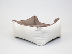 Burley Orthopaedic Walled Dog Bed - Cream Fudge, Small