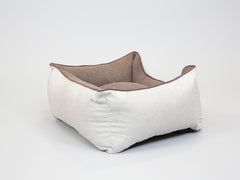 Burley Orthopaedic Walled Dog Bed - Cream Fudge, Small