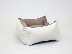 Burley Orthopaedic Walled Dog Bed - Cream Fudge, Small