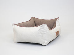 Burley Orthopaedic Walled Dog Bed - Cream Fudge, Small
