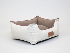 Burley Orthopaedic Walled Dog Bed - Cream Fudge, Small