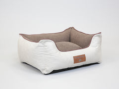 Burley Orthopaedic Walled Dog Bed - Cream Fudge, Small