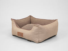 Burley Orthopaedic Walled Dog Bed - Toffee Fudge, Small