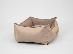 Burley Orthopaedic Walled Dog Bed - Toffee Fudge, Small