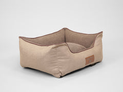 Burley Orthopaedic Walled Dog Bed - Toffee Fudge, Small