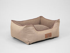 Burley Orthopaedic Walled Dog Bed - Toffee Fudge, Small