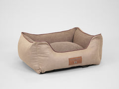 Burley Orthopaedic Walled Dog Bed - Toffee Fudge, Small