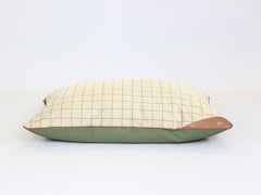 Country Orthopaedic Pillow Pet Bed - Tweed, Large