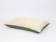 Country Orthopaedic Pillow Pet Bed - Tweed, Large
