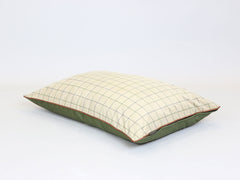 Country Orthopaedic Pillow Pet Bed - Tweed, Large