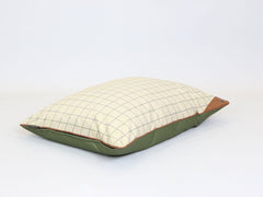 Country Orthopaedic Pillow Pet Bed - Tweed, Large