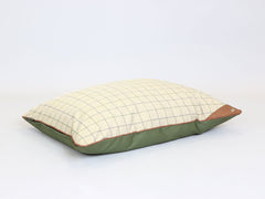 Country Orthopaedic Pillow Pet Bed - Tweed, Large