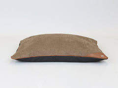 Holbury Orthopaedic Pillow Pet Bed - Espresso, Large