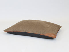 Holbury Orthopaedic Pillow Pet Bed - Espresso, Large