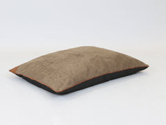 Holbury Orthopaedic Pillow Pet Bed - Espresso, Large