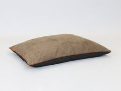 Holbury Orthopaedic Pillow Pet Bed - Espresso, Large