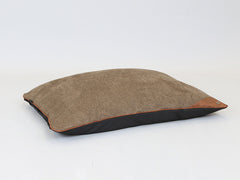 Holbury Orthopaedic Pillow Pet Bed - Espresso, Large