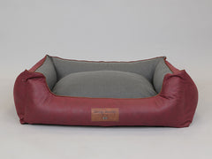 Hythe Orthopaedic Walled Dog Bed - Chianti/Ash, X-Large