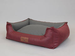 Hythe Orthopaedic Walled Dog Bed - Chianti/Ash, X-Large