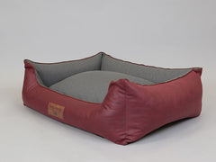 Hythe Orthopaedic Walled Dog Bed - Chianti/Ash, X-Large