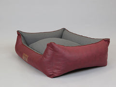 Hythe Orthopaedic Walled Dog Bed - Chianti/Ash, X-Large