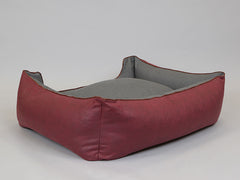 Hythe Orthopaedic Walled Dog Bed - Chianti/Ash, X-Large