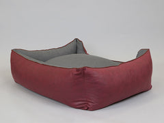 Hythe Orthopaedic Walled Dog Bed - Chianti/Ash, X-Large