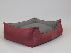 Hythe Orthopaedic Walled Dog Bed - Chianti/Ash, X-Large