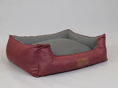 Hythe Orthopaedic Walled Dog Bed - Chianti/Ash, X-Large