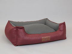 Hythe Orthopaedic Walled Dog Bed - Chianti/Ash, X-Large