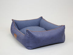 Hythe Orthopaedic Walled Dog Bed - Denim, X-Large