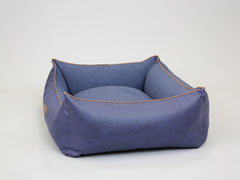Hythe Orthopaedic Walled Dog Bed - Denim, X-Large