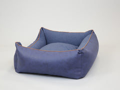 Hythe Orthopaedic Walled Dog Bed - Denim, X-Large