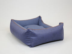 Hythe Orthopaedic Walled Dog Bed - Denim, X-Large