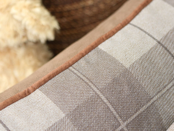 Heritage Orthopaedic Walled Dog Bed - Chocolate, Small