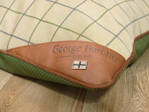 Country Orthopaedic Pillow Pet Bed - Tweed, Large