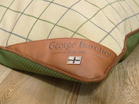 Country Orthopaedic Pillow Pet Bed - Tweed, Large