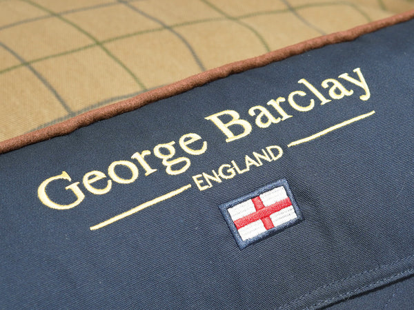 Country Orthopaedic Walled Dog Bed - Midnight Blue, X-Large