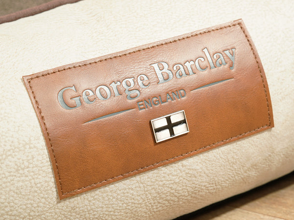 Burley Orthopaedic Walled Dog Bed - Cream Fudge, X-Large