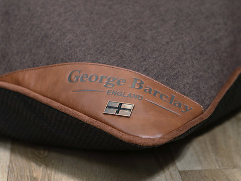 Ashurst Orthopaedic Pillow Pet Bed - Espresso, Large